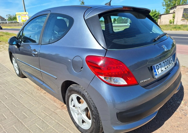Peugeot 207 cena 12900 przebieg: 203000, rok produkcji 2010 z Trzciel małe 106